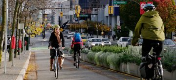UBC’s Kay Teschke with tips for safe city cycling in winter and year-round