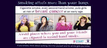 How do young people respond to internet health messages?